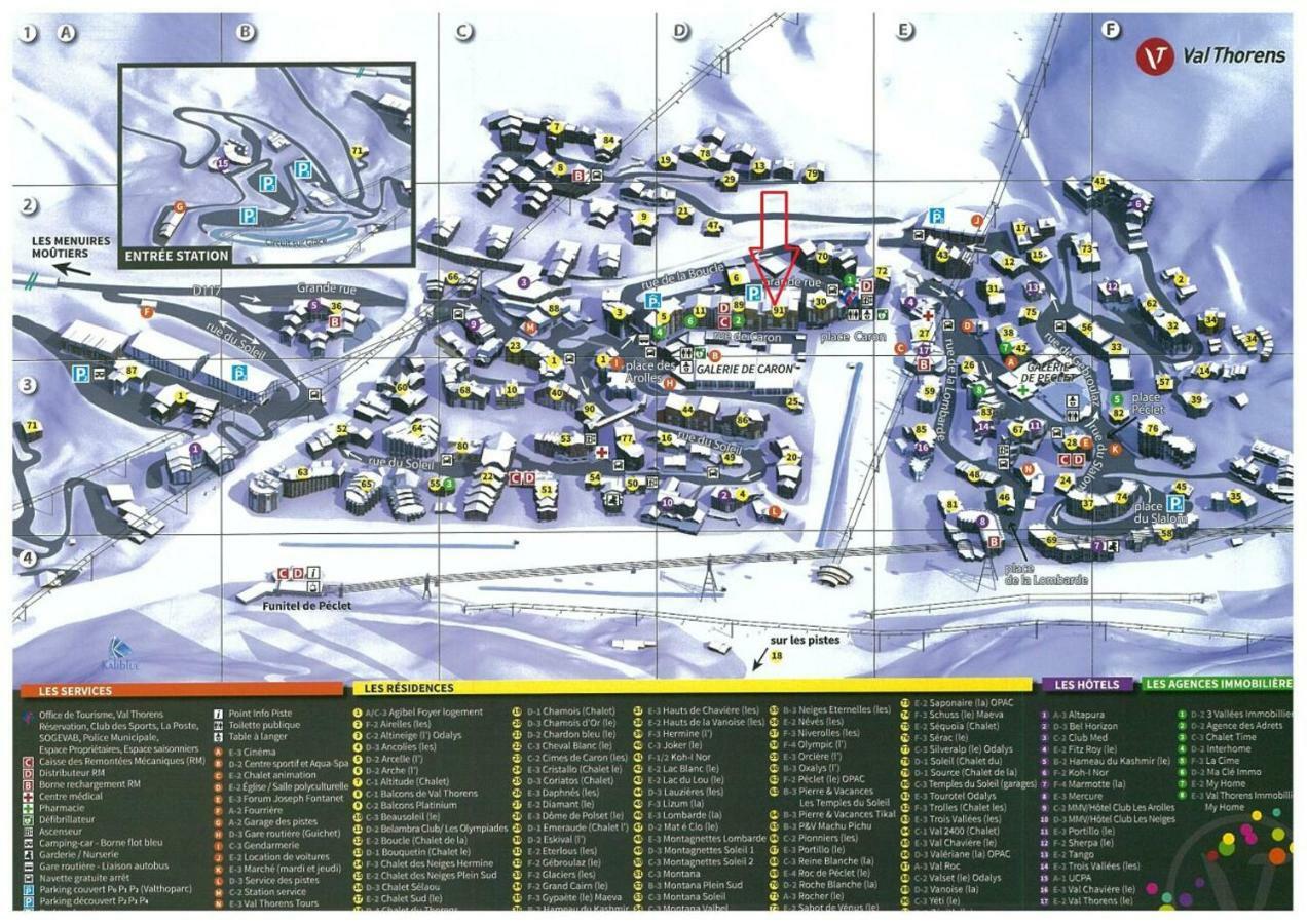 2 Piece Cabine Val Thorens Exterior photo